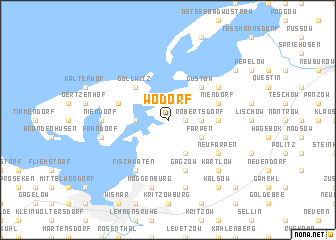 map of Wodorf