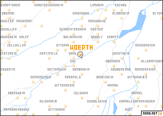 map of Woerth