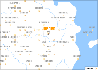 map of Wofneri