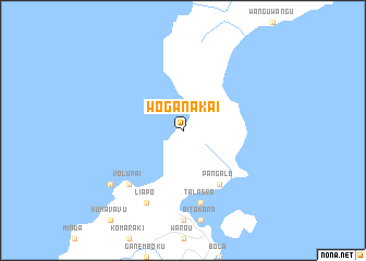 map of Woganakai