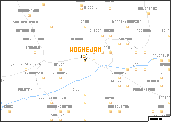 map of Woghejam