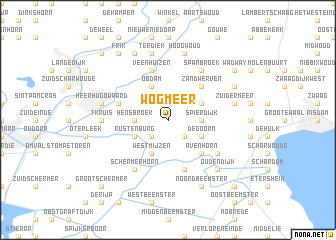 map of Wogmeer