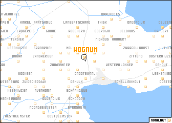 map of Wognum