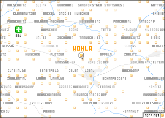 map of Wohla