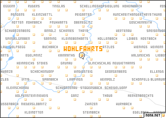 map of Wohlfahrts