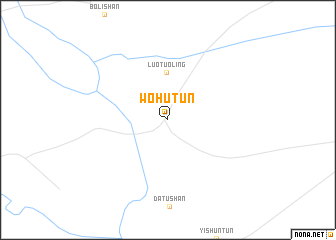 map of Wohutun