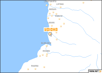 map of Woioha