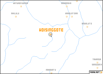 map of Woisinggote