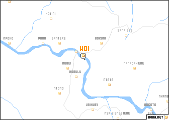 map of Woi