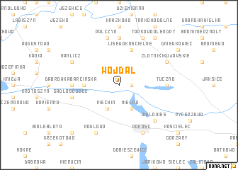 map of Wojdal