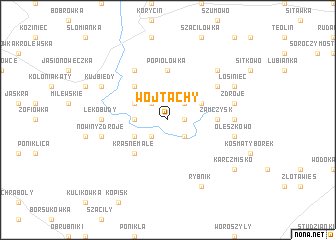 map of Wojtachy