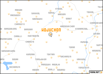 map of Wŏjuch\