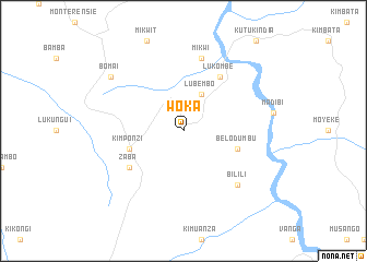 map of Woka