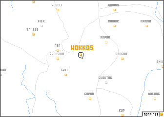 map of Wokkos