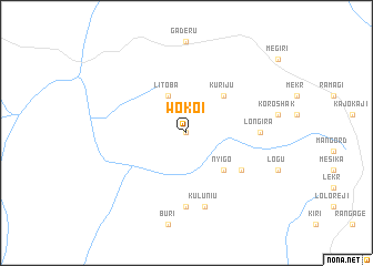 map of Wokoi