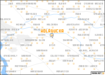 map of Wola Ducka