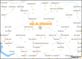 map of Wola Lipowska