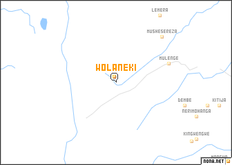 map of Wolaneki