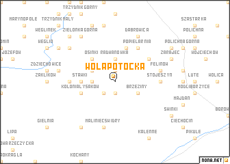 map of Wola Potocka