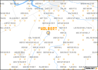 map of Wolbert