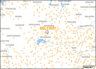 map of Wŏlchi-ri