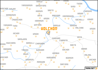 map of Wŏl-ch\