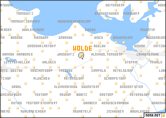 map of Wolde