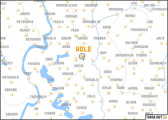 map of Wole