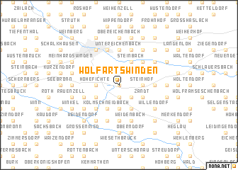 map of Wolfartswinden