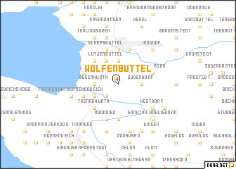 map of Wolfenbüttel