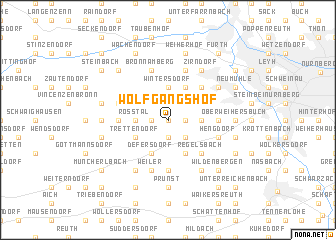 map of Wolfgangshof