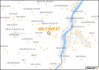 map of Wolfhurst