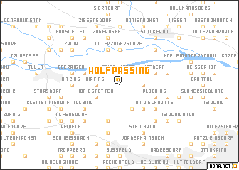 map of Wolfpassing