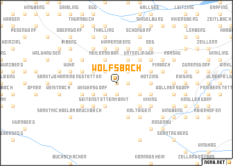 map of Wolfsbach