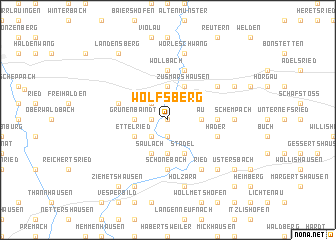 map of Wolfsberg