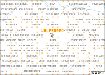 map of Wolfsberg