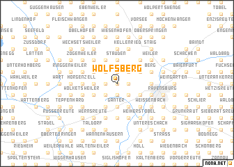 map of Wolfsberg