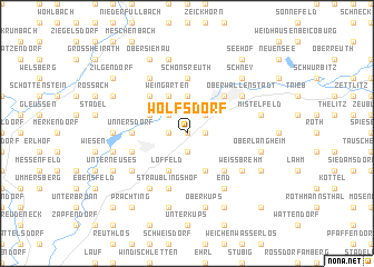 map of Wolfsdorf