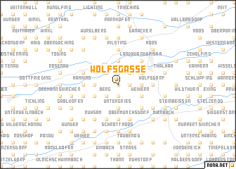 map of Wolfsgasse