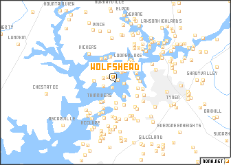map of Wolfs Head