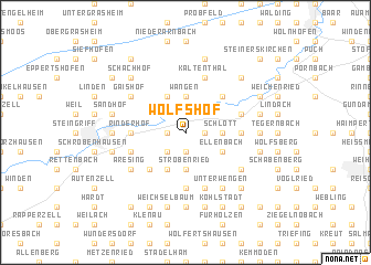 map of Wolfshof