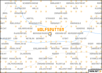 map of Wolfsputten