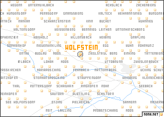 map of Wolfstein