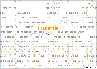 map of Wolfstein