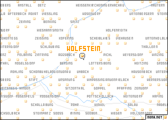 map of Wolfstein