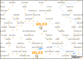 map of Wolica