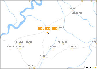 map of Wolikombo I