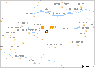 map of Wolimierz