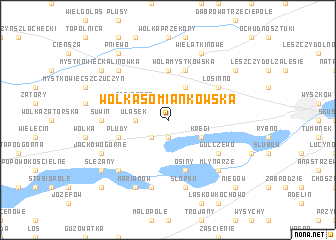 map of Wólka Somiankówska