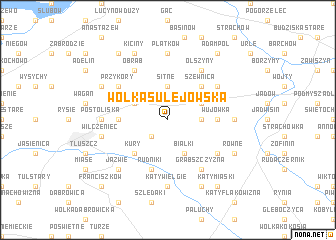 map of Wólka Sulejowska